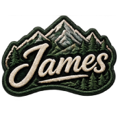 Iron On Name Patches