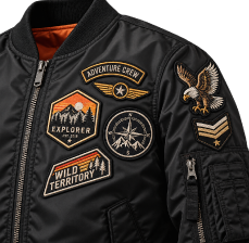 Jacket Iron On Patches