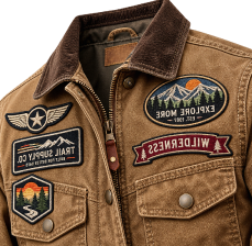 Jacket Iron On Patches